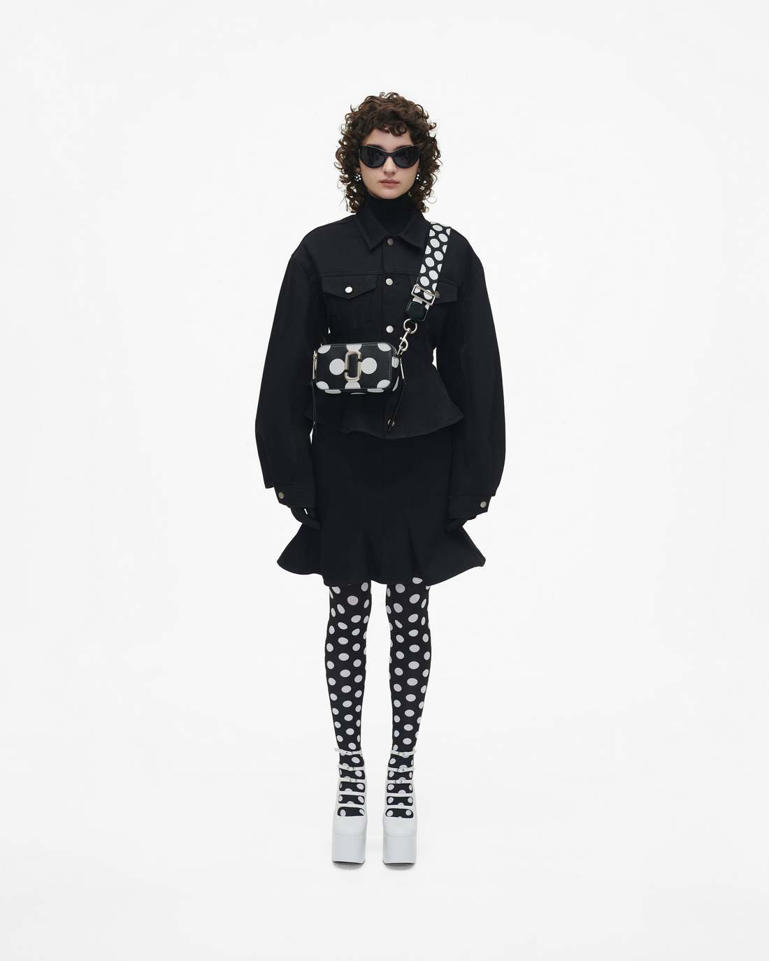 Marc Jacobs The Spots Snapshot Black/White BAGS