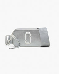 Marc Jacobs The Metallic Snapshot Dtm Silver BAGS