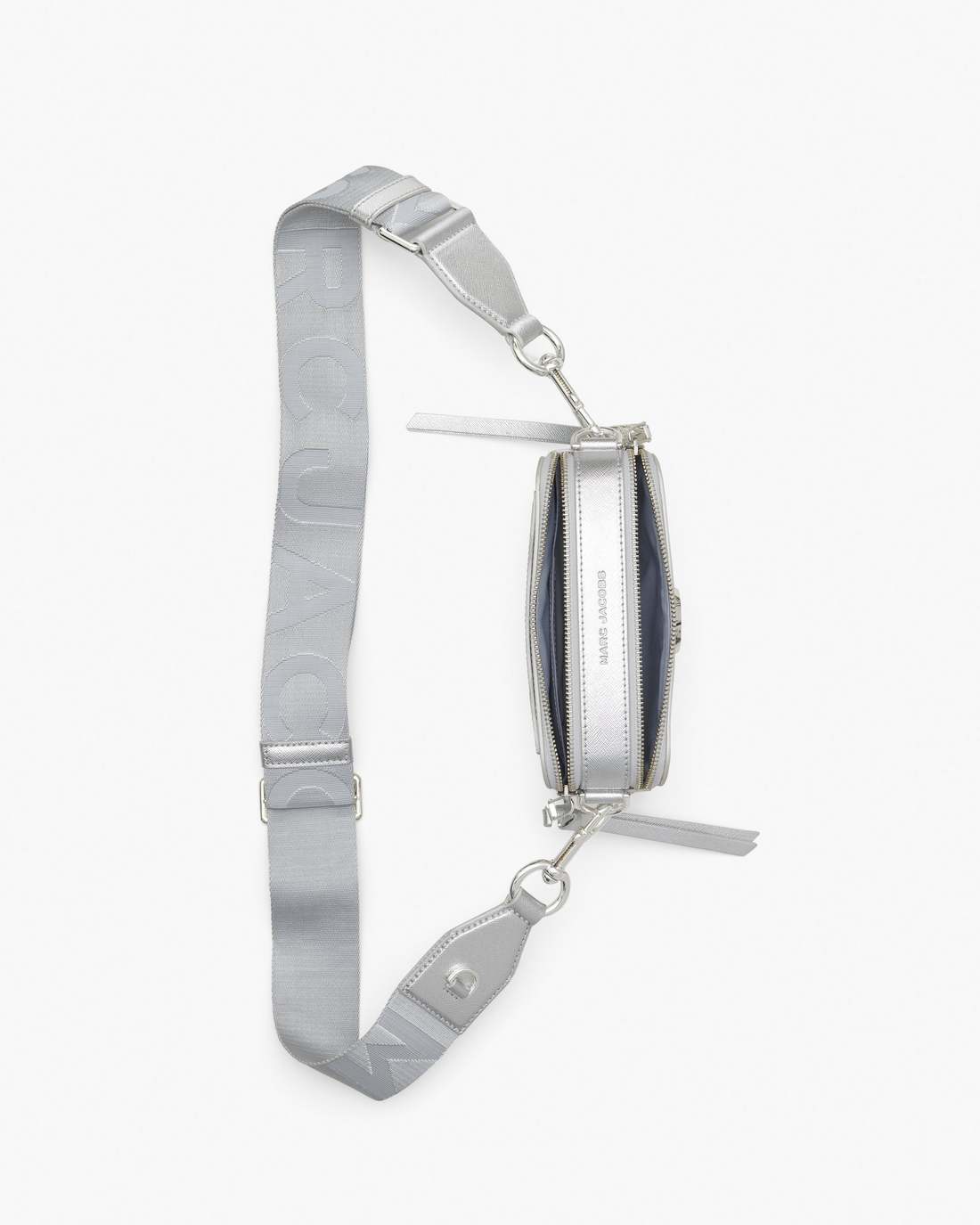 Marc Jacobs The Metallic Snapshot Dtm Silver BAGS