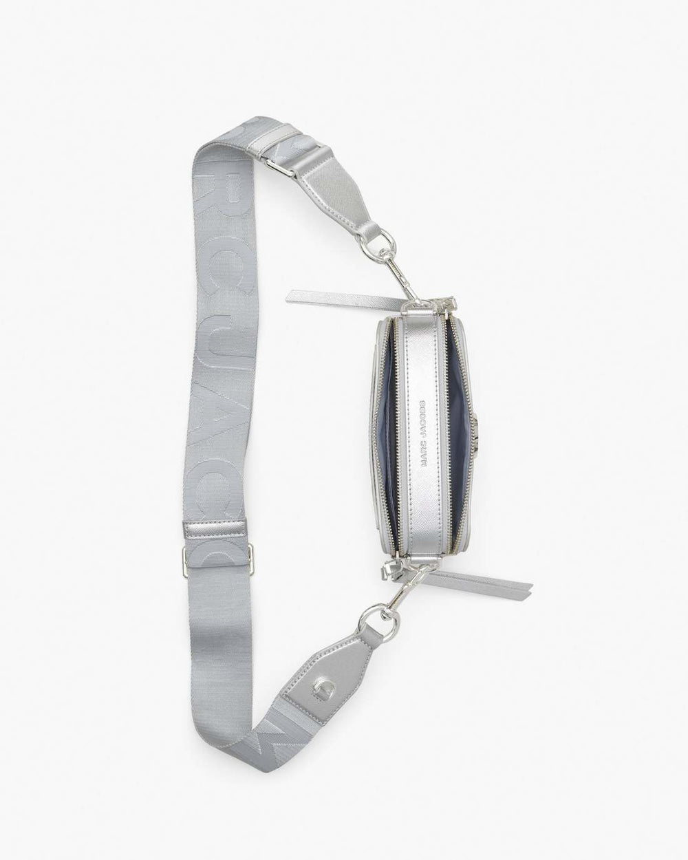 Marc Jacobs The Metallic Snapshot Dtm Silver BAGS