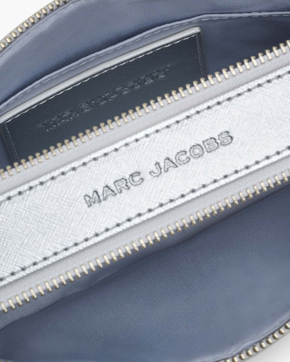 Marc Jacobs The Metallic Snapshot Dtm Silver BAGS