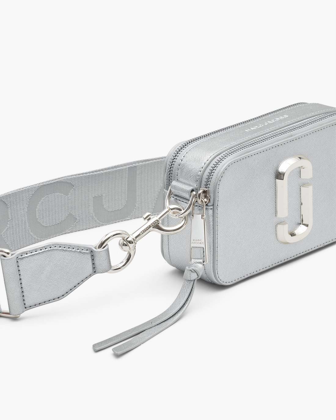 Marc Jacobs The Metallic Snapshot Dtm Silver BAGS