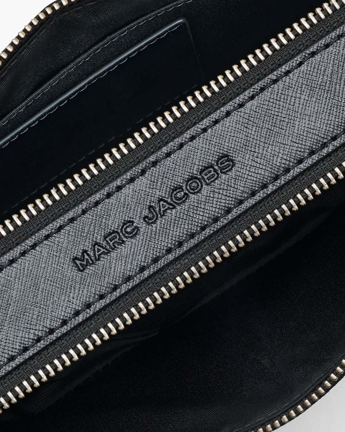 Marc Jacobs The Star Patchwork Leather Snapshot Black/White BAGS