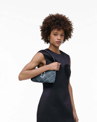 Marc Jacobs The Quilted Denim Snapshot Convertible Shoulder Bag Light Wash Indigo BAGS|WALLETS