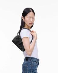 Marc Jacobs The Quilted Snapshot Convertible Shoulder Bag Black BAGS|WALLETS