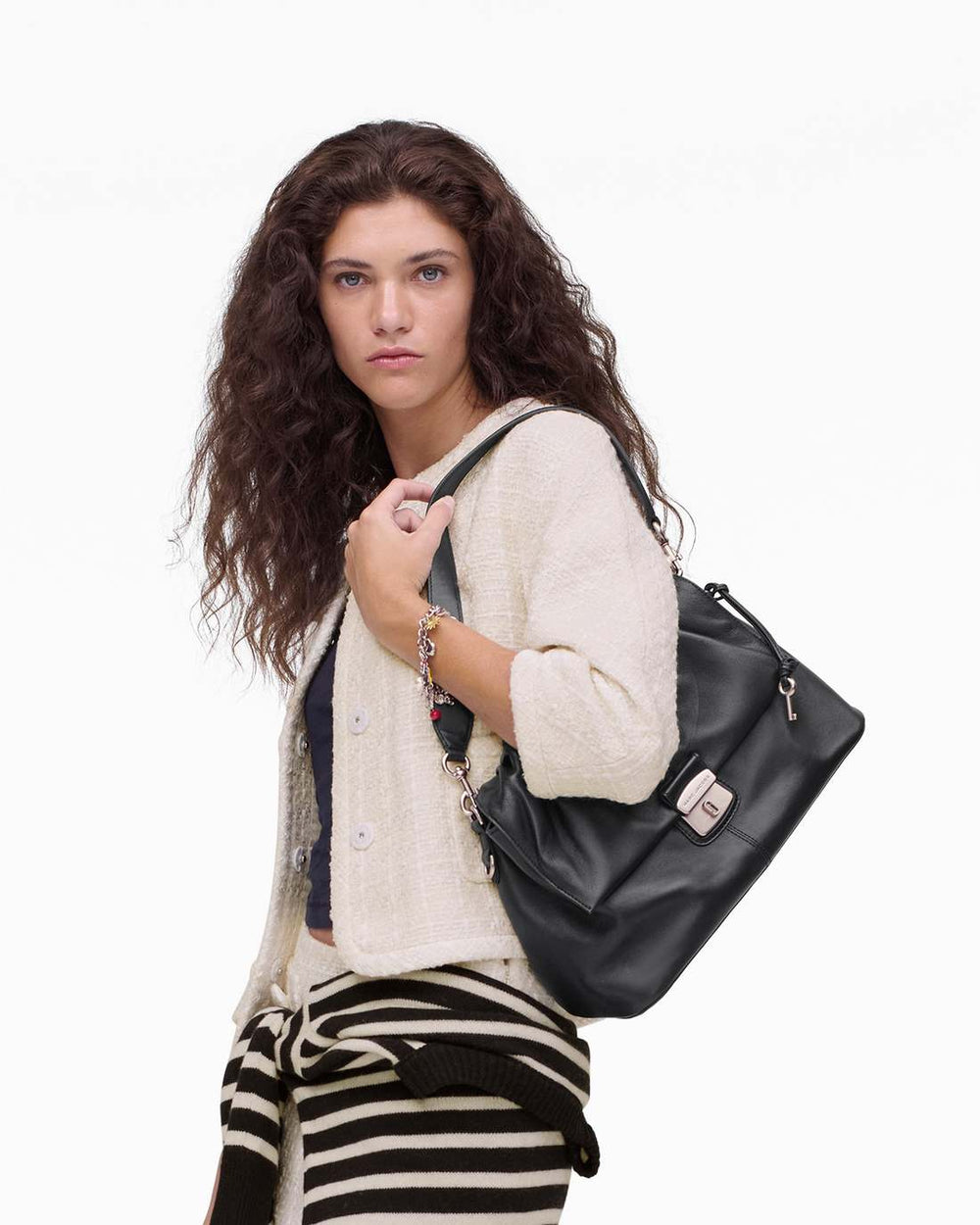 Marc Jacobs The Cristina Messenger Black BAGS|NEW ARRIVALS