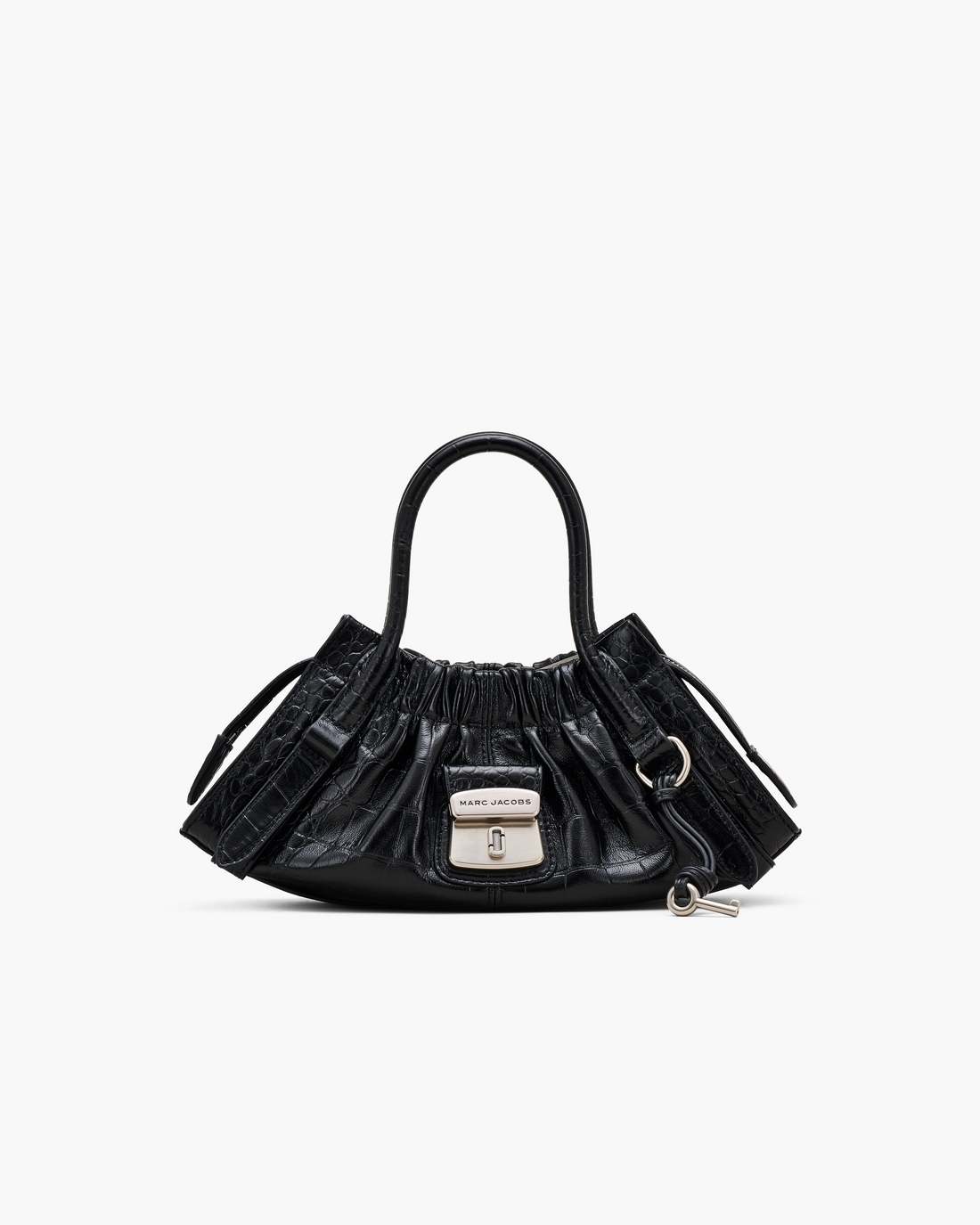 Marc Jacobs The Croc Cristina Small Satchel Black BAGS|NEW ARRIVALS