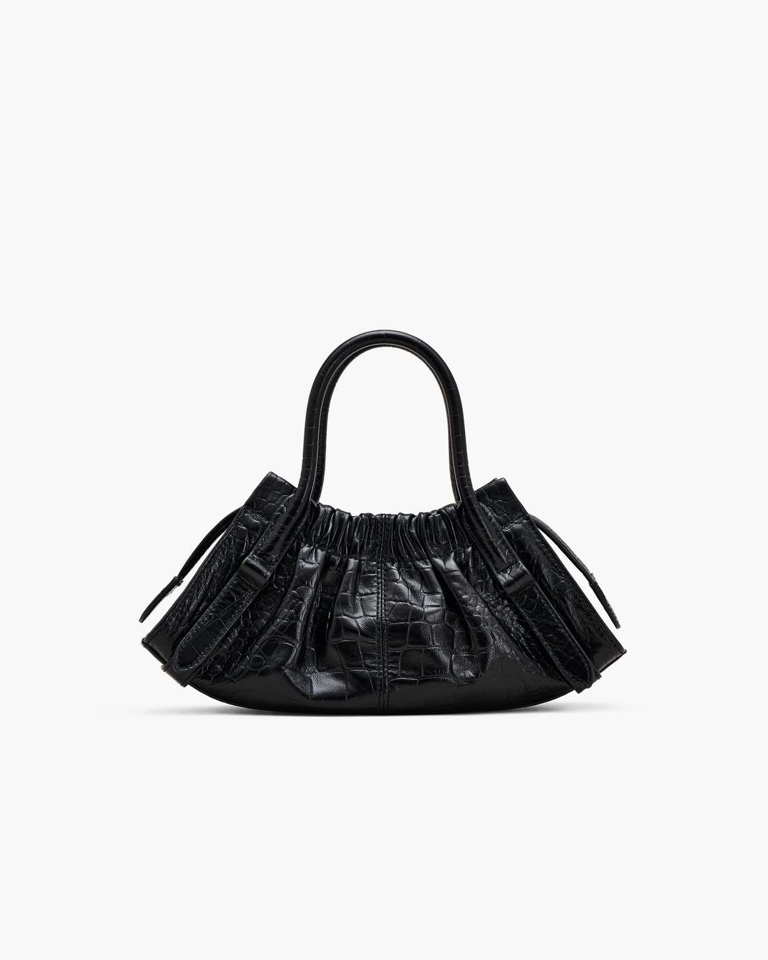 Marc Jacobs The Croc Cristina Small Satchel Black BAGS|NEW ARRIVALS