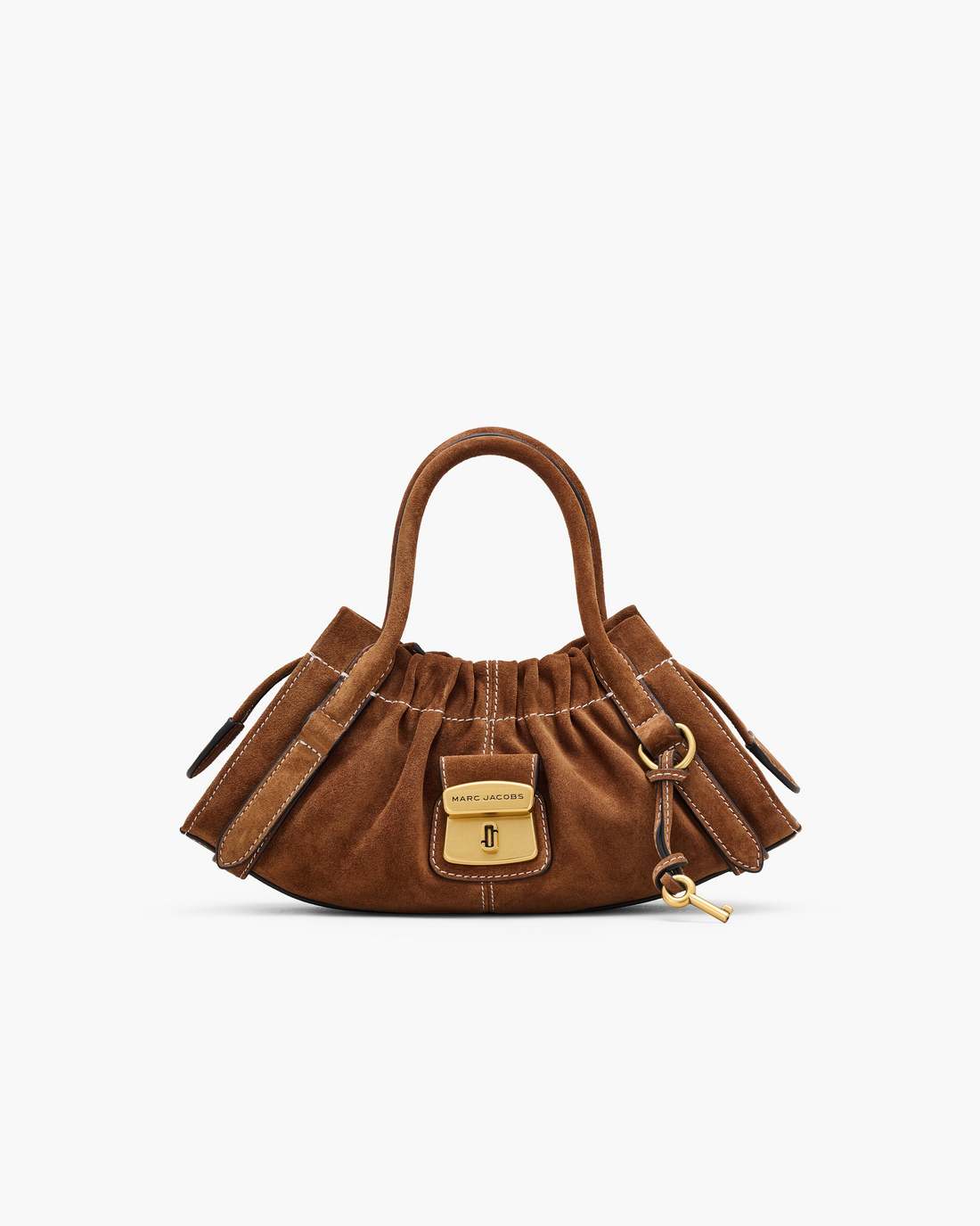 Marc Jacobs The Suede Cristina Small Satchel Copper BAGS|NEW ARRIVALS