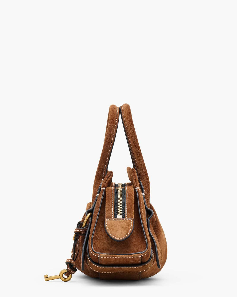 Marc Jacobs The Suede Cristina Small Satchel Copper BAGS|NEW ARRIVALS