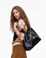 Marc Jacobs The Croc Cristina Tote Black BAGS|NEW ARRIVALS