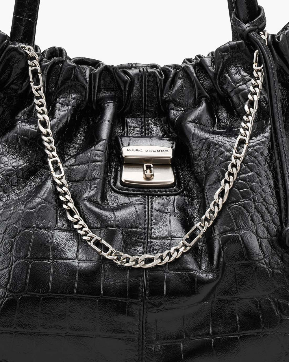 Marc Jacobs The Croc Cristina Tote Black BAGS|NEW ARRIVALS