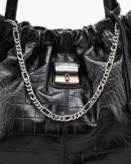 Marc Jacobs The Croc Cristina Tote Black BAGS|NEW ARRIVALS