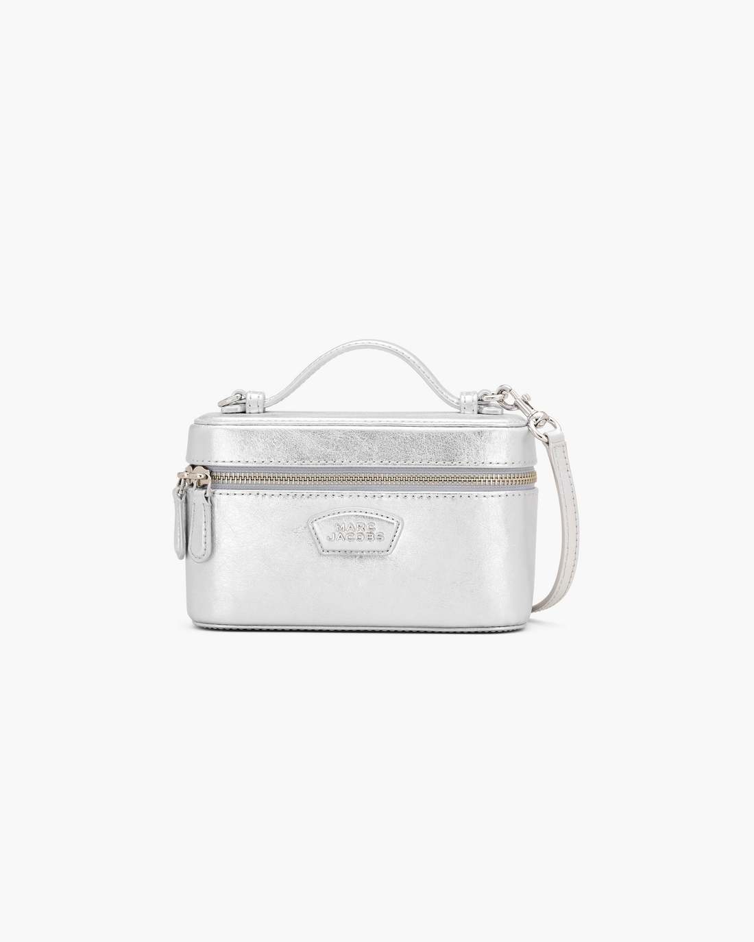Marc Jacobs The Metallic Everyday Vanity Bag Silver BAGS|WALLETS|NEW ARRIVALS