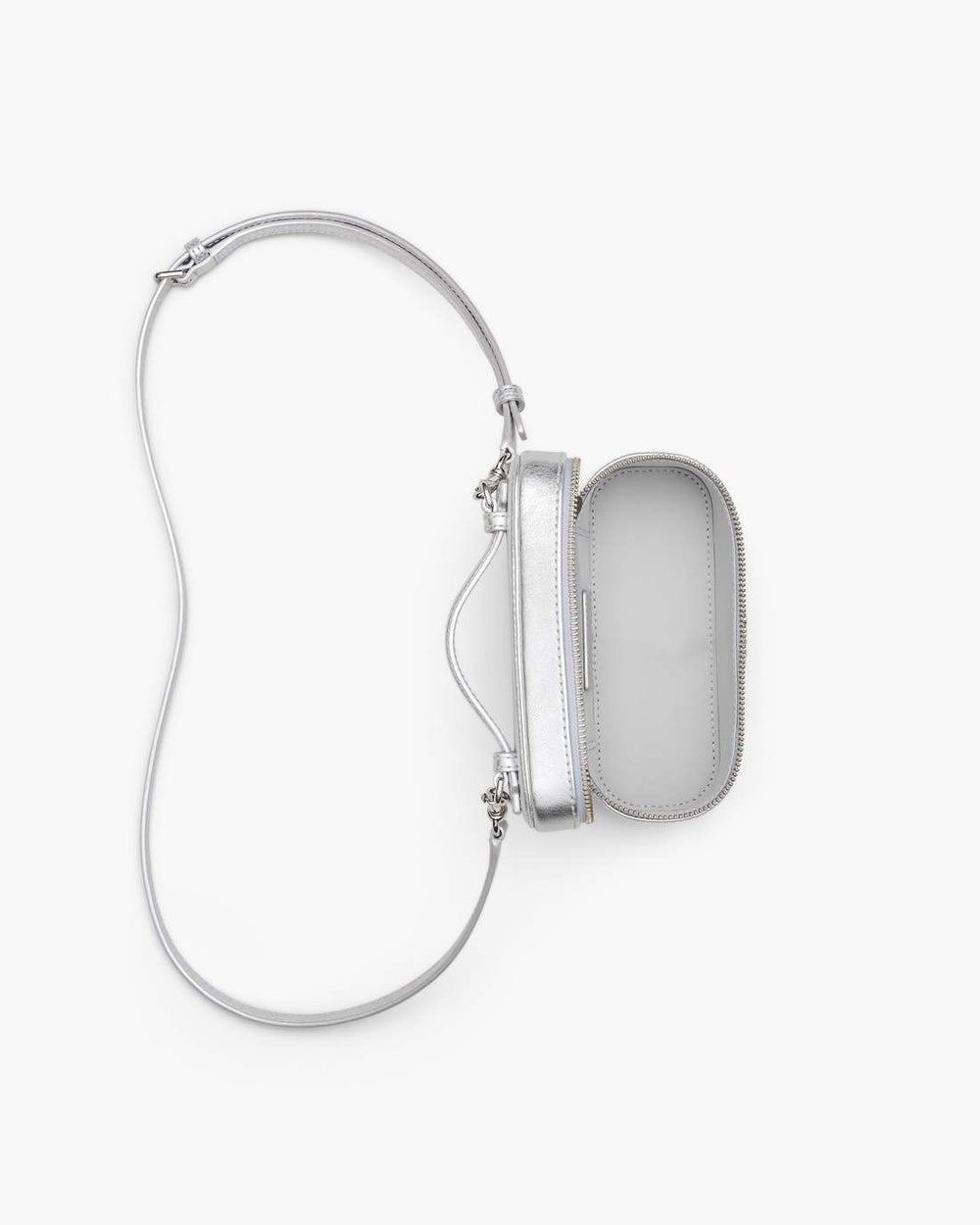 Marc Jacobs The Metallic Everyday Vanity Bag Silver BAGS|WALLETS|NEW ARRIVALS