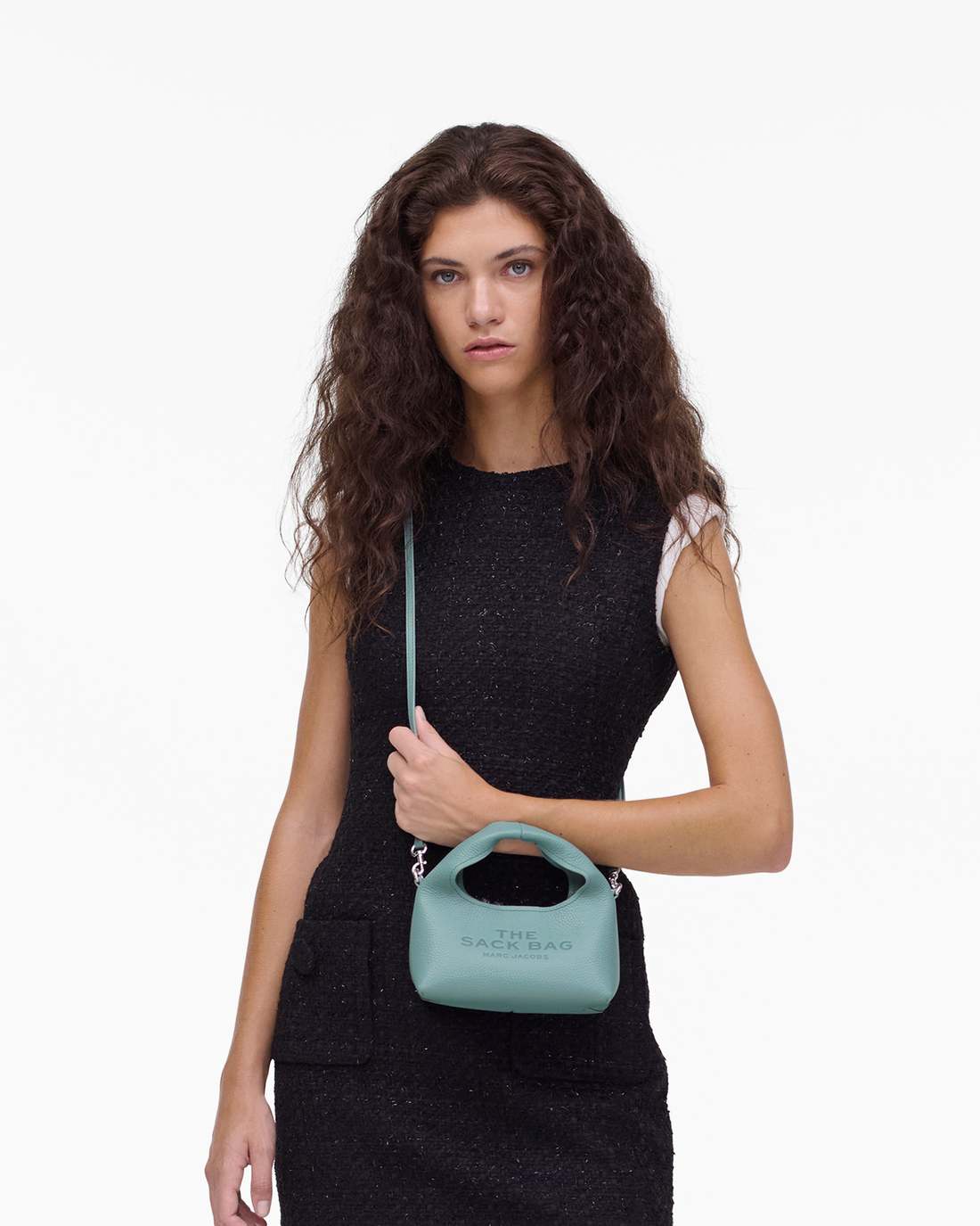 Marc Jacobs The Micro Crossbody Sack Bag Sky Blue BAGS|NEW ARRIVALS