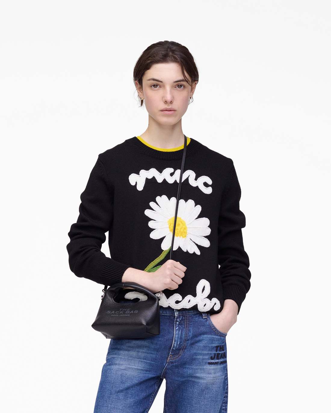 Marc Jacobs The Micro Crossbody Sack Bag Black BAGS