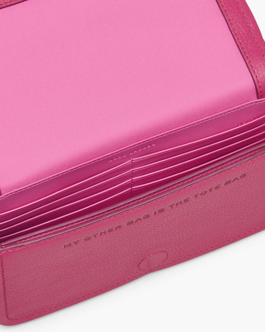 Marc Jacobs The Leather Mini Bag Raspberry Pink BAGS|WALLETS