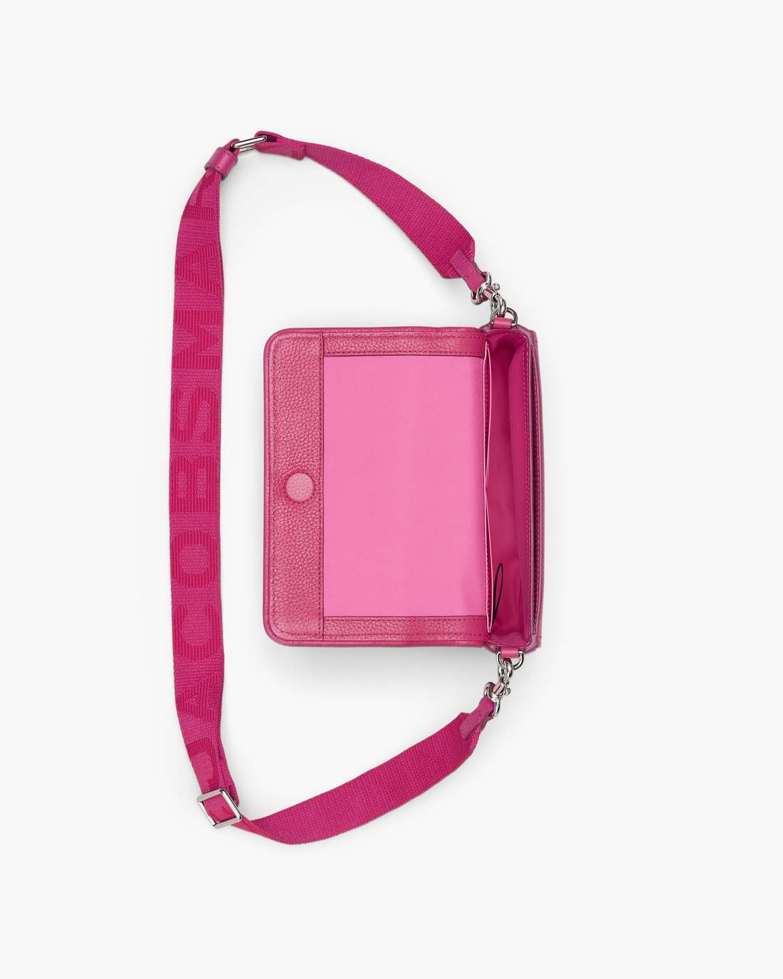 Marc Jacobs The Leather Mini Bag Raspberry Pink BAGS|WALLETS