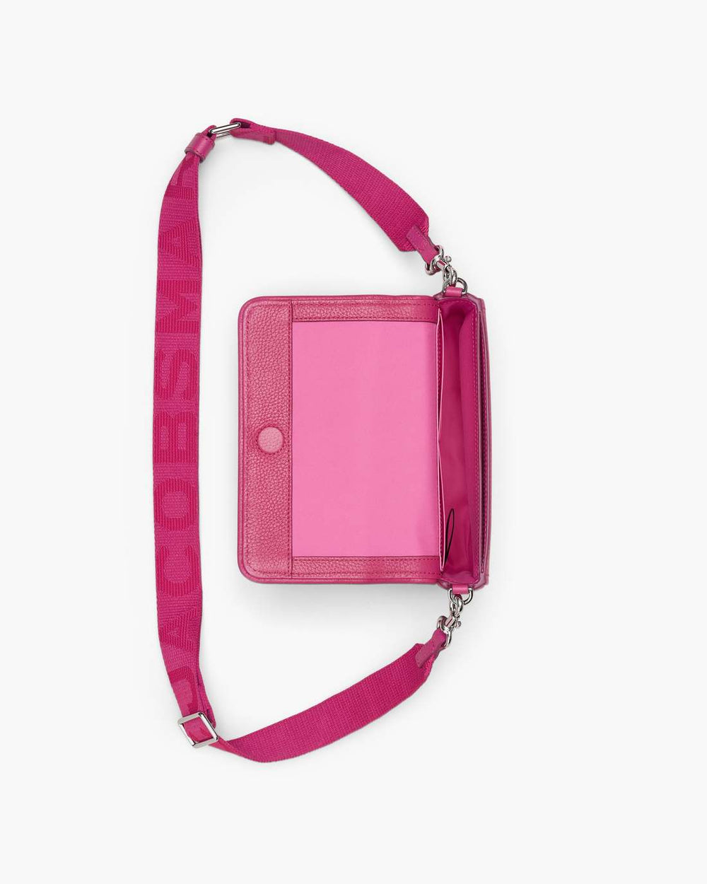 Marc Jacobs The Leather Mini Bag Raspberry Pink BAGS|WALLETS