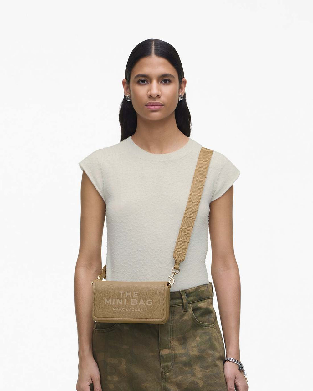 Marc Jacobs The Leather Mini Bag Camel BAGS|WALLETS