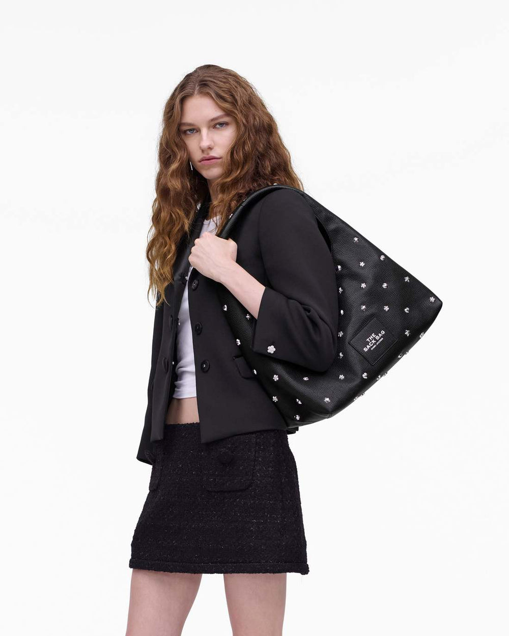 Marc Jacobs The Mini Icon Stud Sack Bag Black Multi BAGS|NEW ARRIVALS