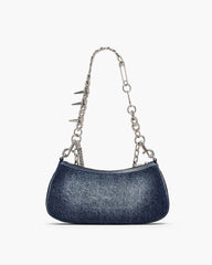 Marc Jacobs The Faded Denim Charm Shoulder Bag Faded Vintage Indigo BAGS|NEW ARRIVALS