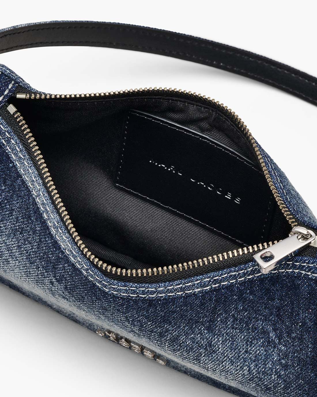 Marc Jacobs The Faded Denim Charm Shoulder Bag Faded Vintage Indigo BAGS|NEW ARRIVALS