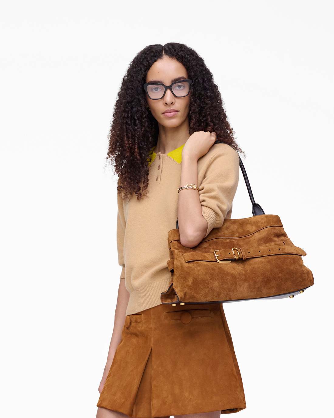 Marc Jacobs The Suede Dakota Satchel Copper BAGS|NEW ARRIVALS