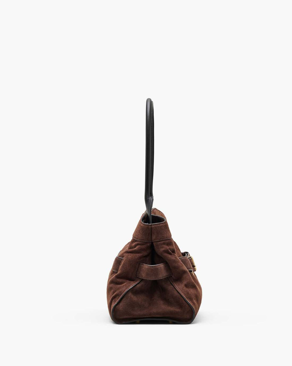 Marc Jacobs The Suede Dakota Satchel Dark Brown BAGS