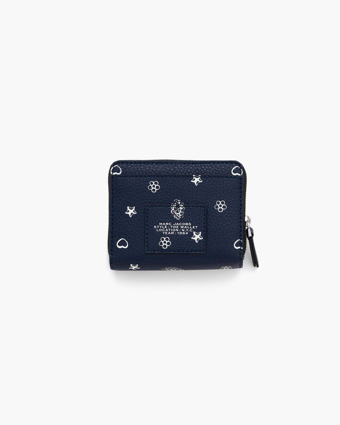 Marc Jacobs The Bandana Mini Compact Wallet Navy Multi WALLETS|NEW ARRIVALS