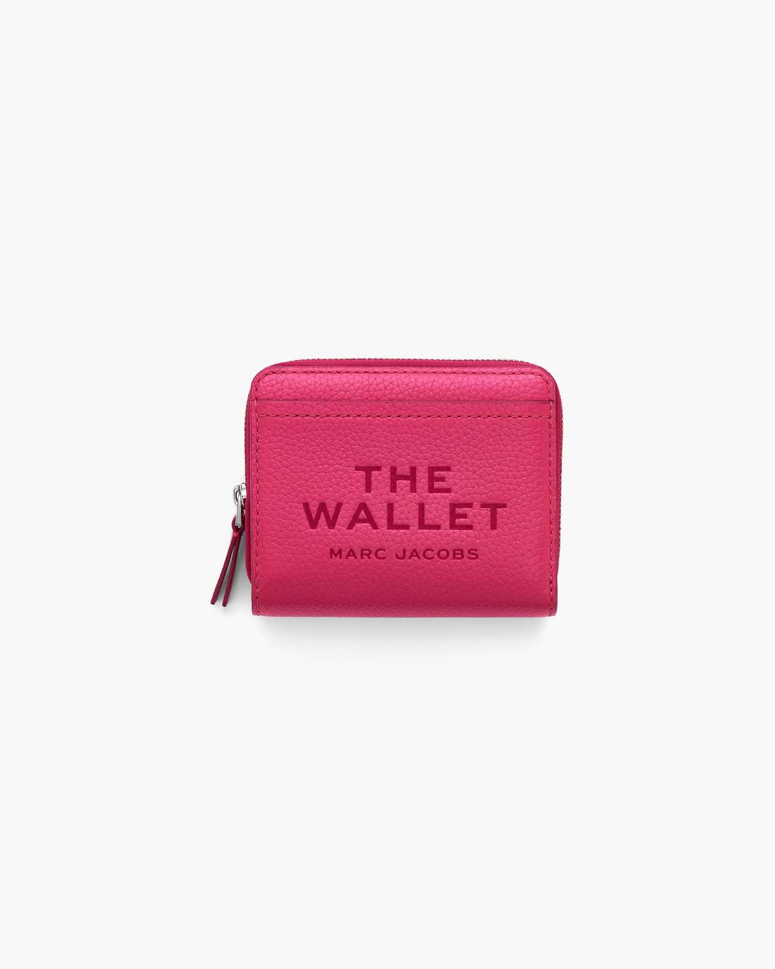 Marc Jacobs The Leather Mini Compact Wallet Raspberry Pink WALLETS