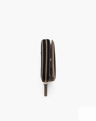 Marc Jacobs The Leather Mini Compact Wallet Cement WALLETS