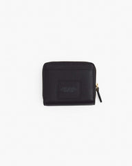 Marc Jacobs The Leather Mini Compact Wallet Black WALLETS