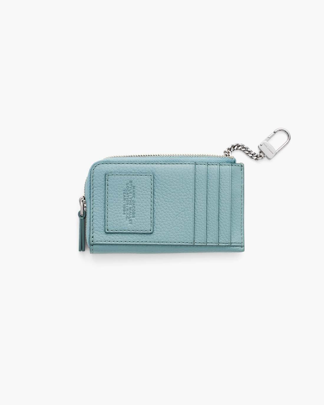 Marc Jacobs The Leather Top Zip Multi Wallet Sky Blue WALLETS|NEW ARRIVALS