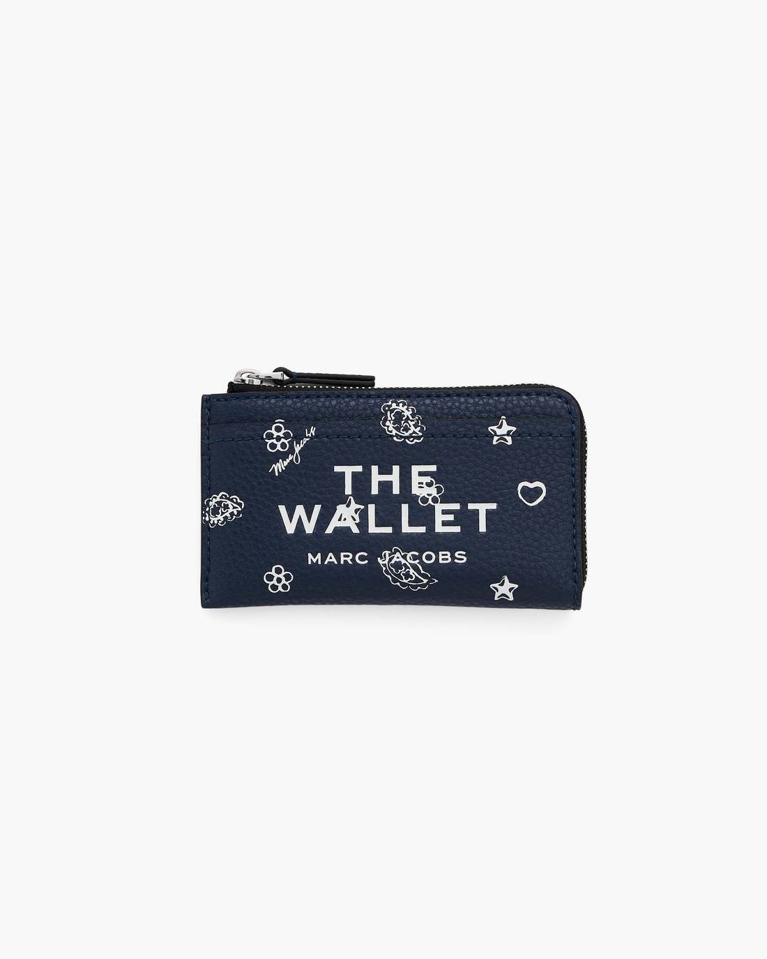 Marc Jacobs The Bandana Top Zip Multi Wallet Navy Multi WALLETS|NEW ARRIVALS