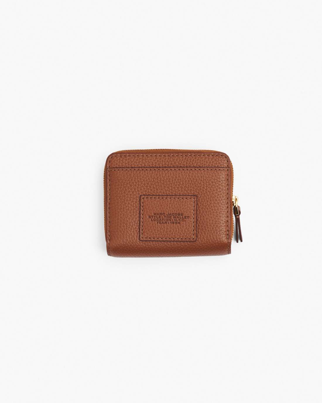 Marc Jacobs The Leather Mini Compact Wallet Argan Oil WALLETS