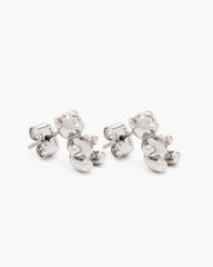 Marc Jacobs The Teddy Bear Stud Earrings Light Antique Silver JEWELRY|NEW ARRIVALS