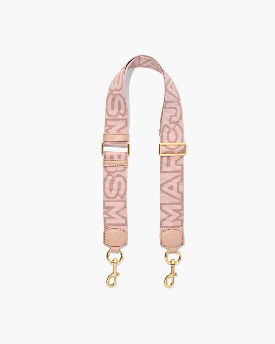 Marc Jacobs The Outline Logo Webbing Strap Rose Multi ACCESSORIES