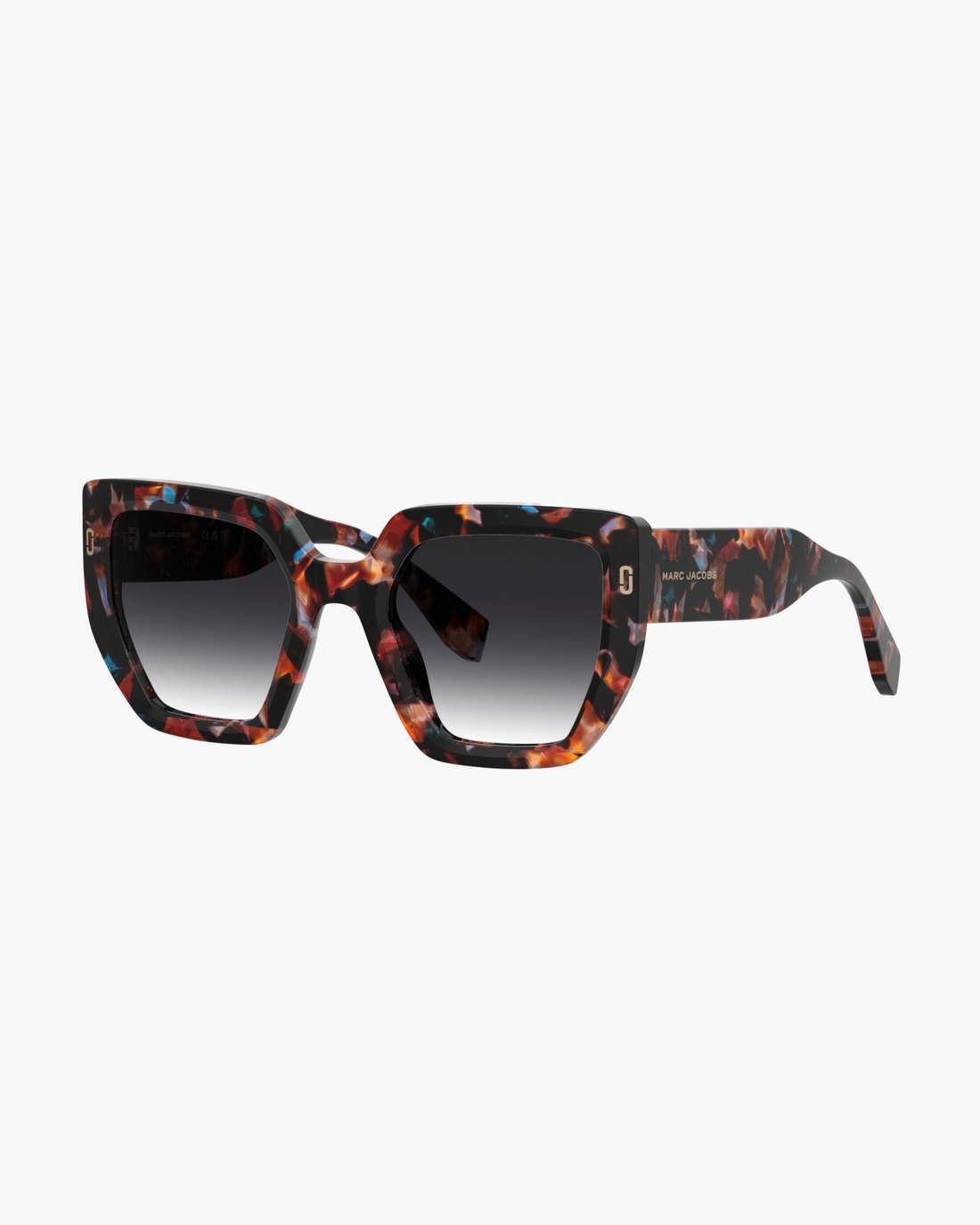Marc Jacobs The J Marc Square Sunglasses Havana Multi ACCESSORIES