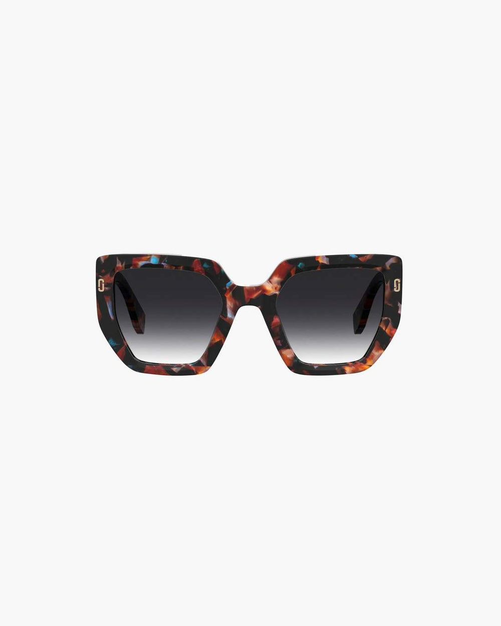 Marc Jacobs The J Marc Square Sunglasses Havana Multi ACCESSORIES