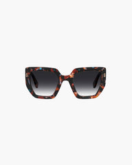 Marc Jacobs The J Marc Square Sunglasses Havana Multi ACCESSORIES