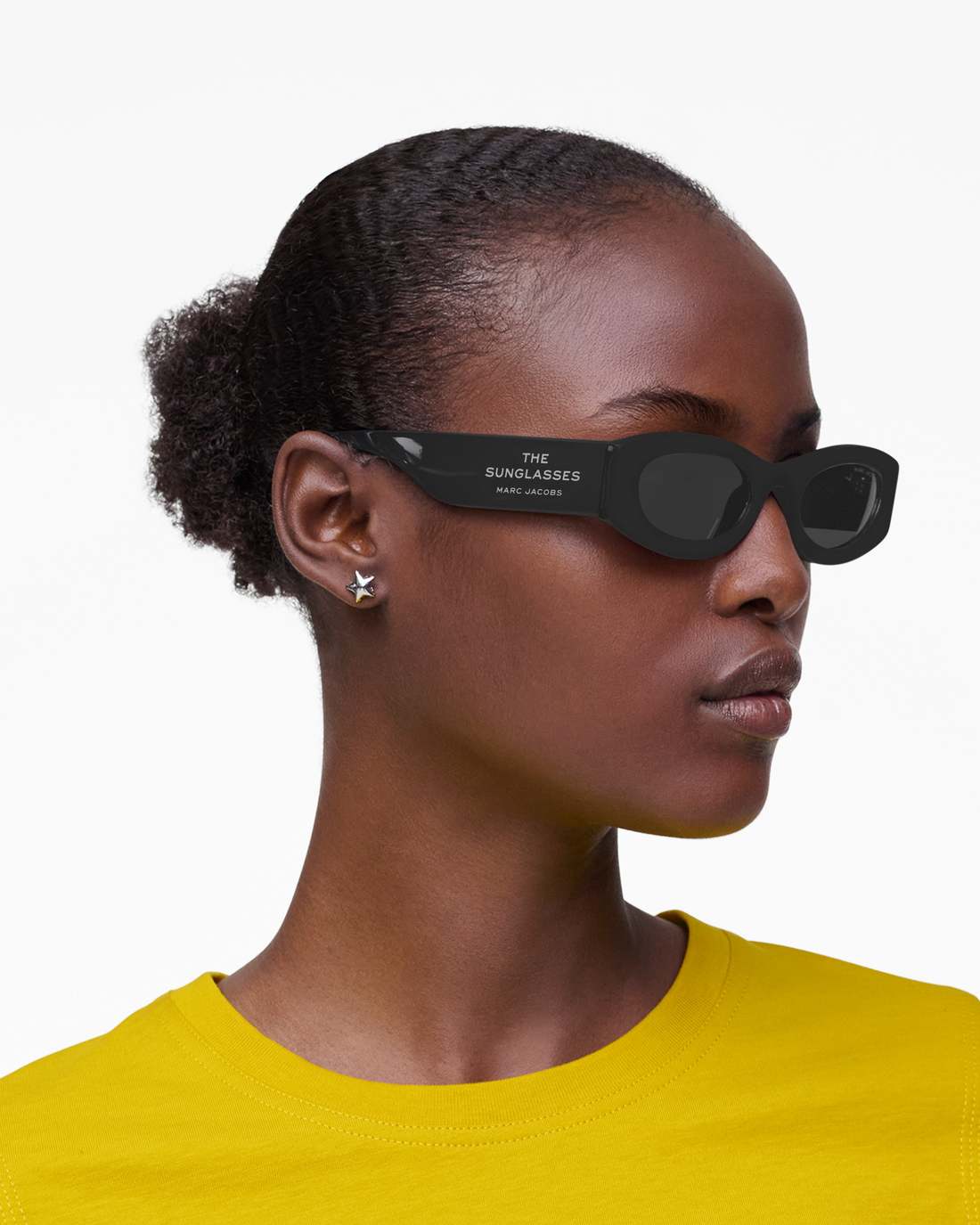 Marc Jacobs The Oval Sunglasses Black ACCESSORIES