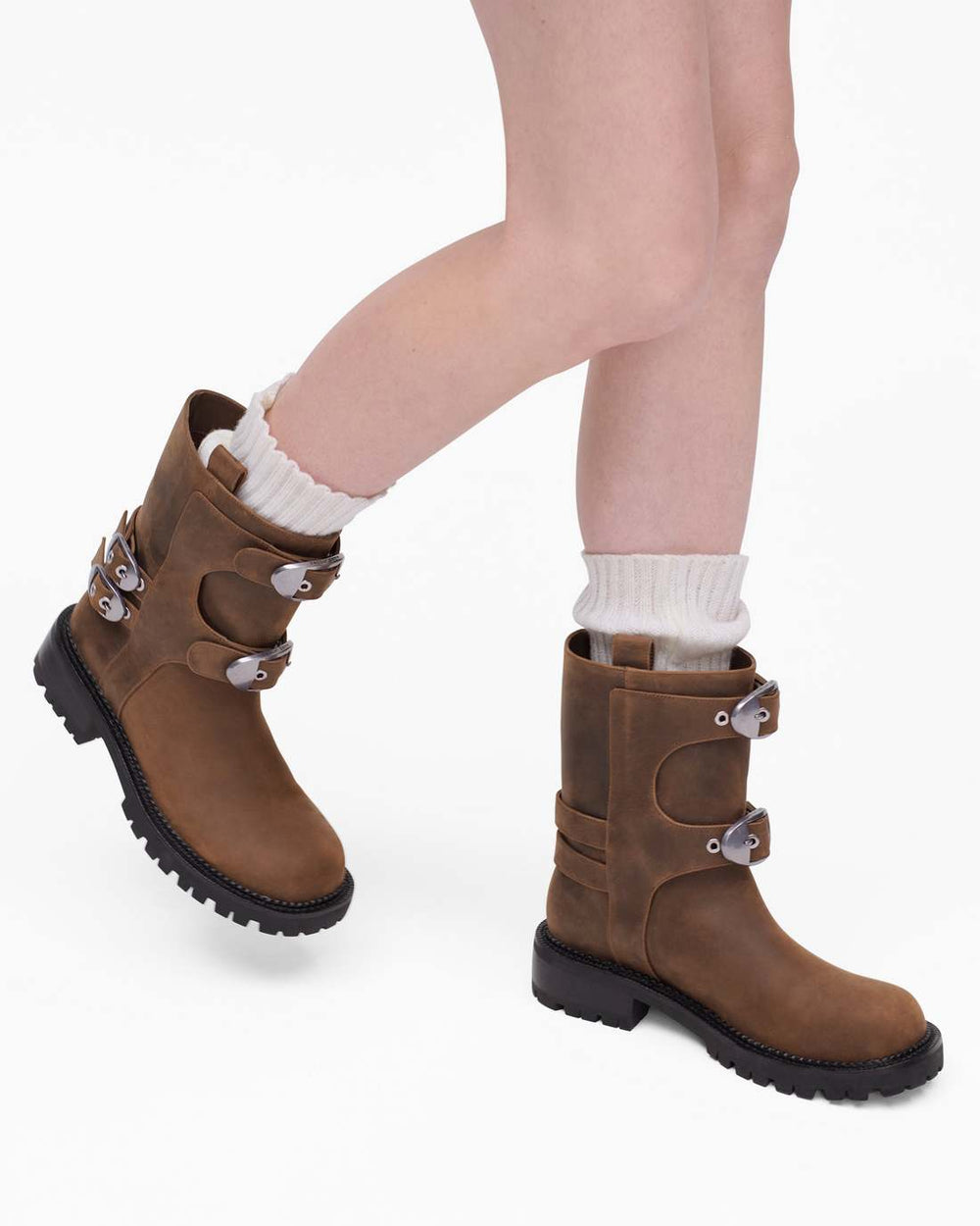 Marc Jacobs The Kiki Moto  Boot Tobacco SHOES|NEW ARRIVALS