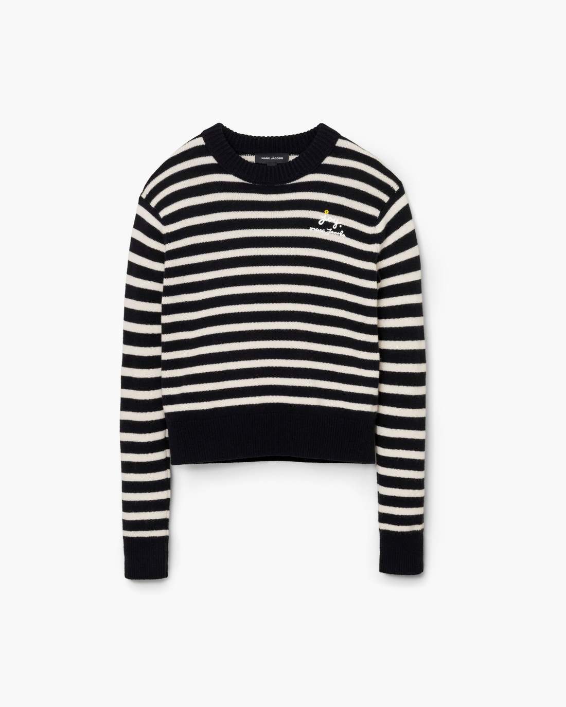 Marc Jacobs Joy Striped Crewneck Black/White READY TO WEAR