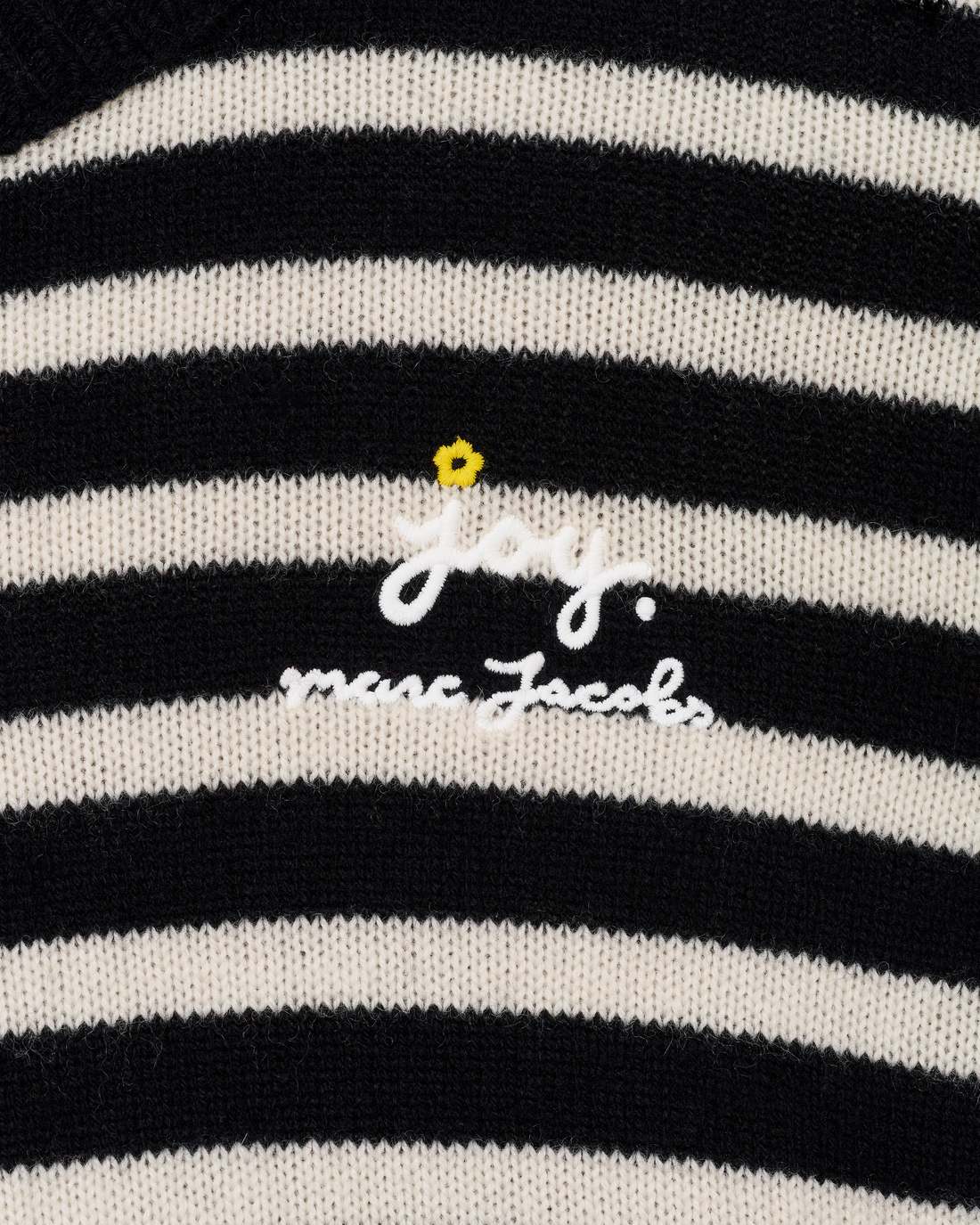 Marc Jacobs Joy Striped Crewneck Black/White READY TO WEAR