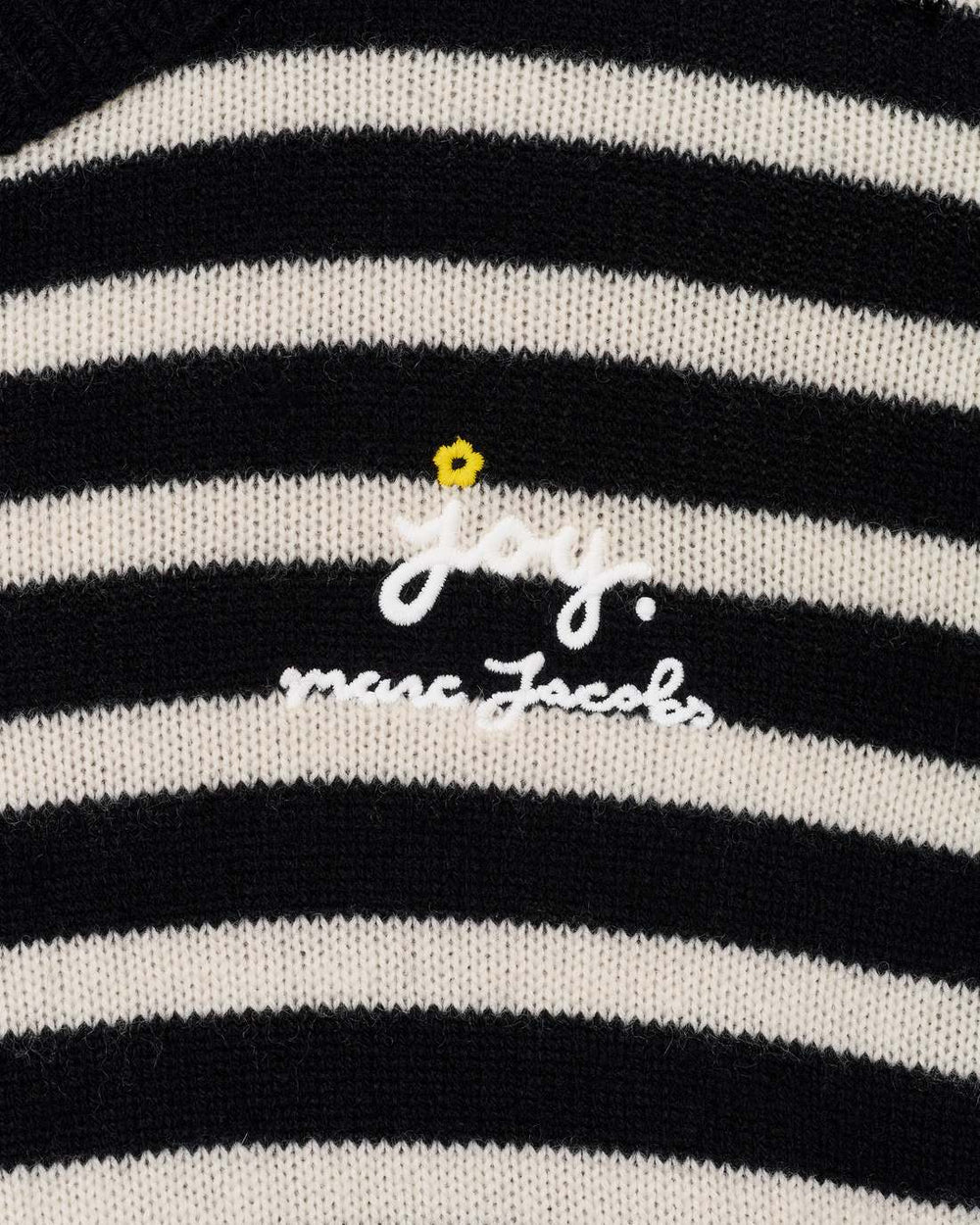 Marc Jacobs Joy Striped Crewneck Black/White READY TO WEAR