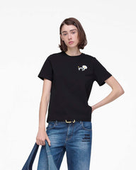 Marc Jacobs Marc Is Joy Daisy Baby Tee Black READY TO WEAR