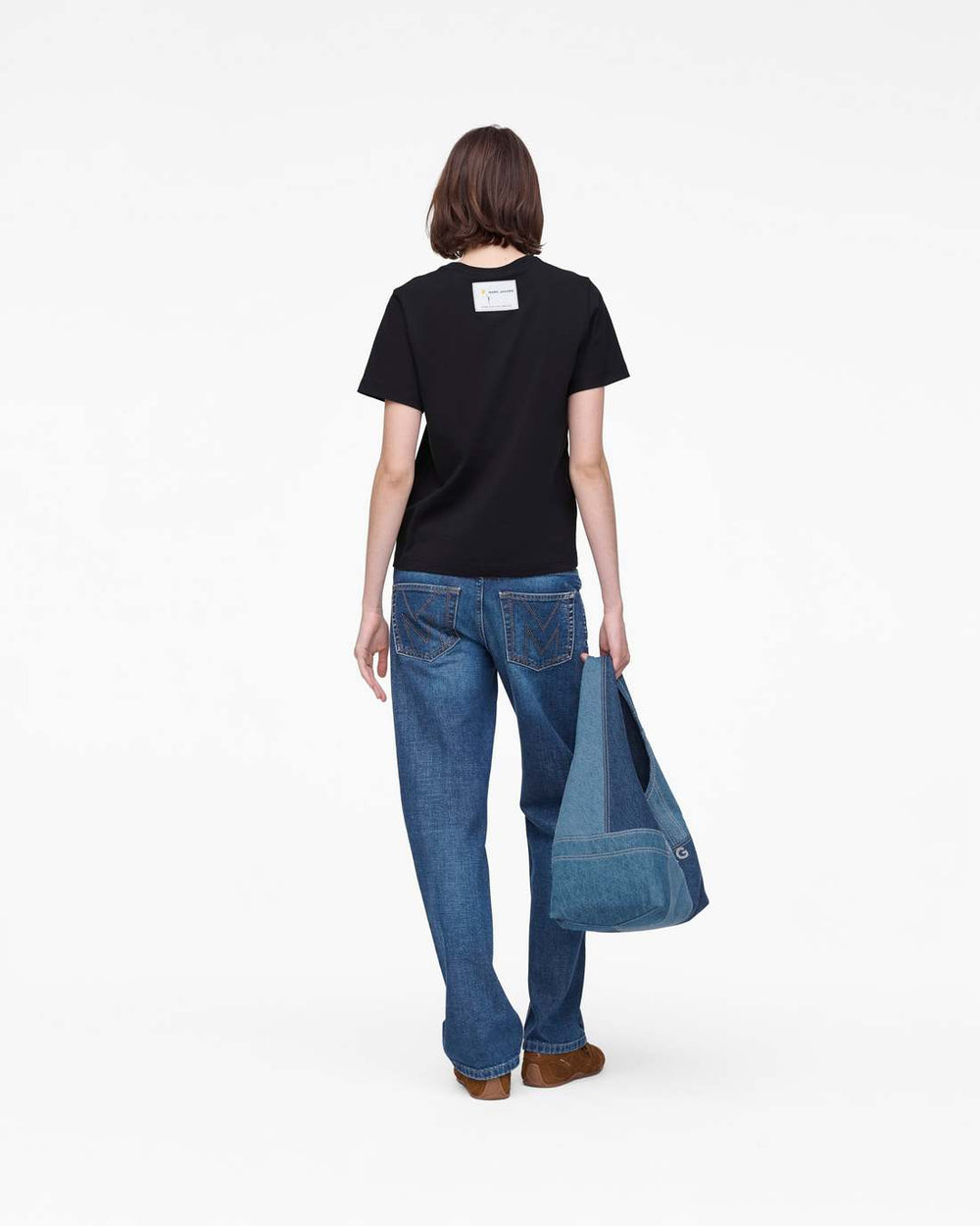 Marc Jacobs Marc Is Joy Daisy Baby Tee Black READY TO WEAR