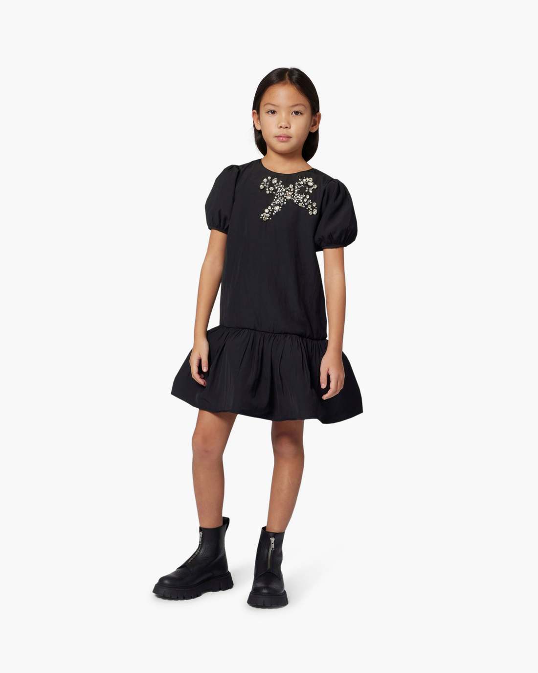 Marc Jacobs The Gem Bow Dress Black READY TO WEAR